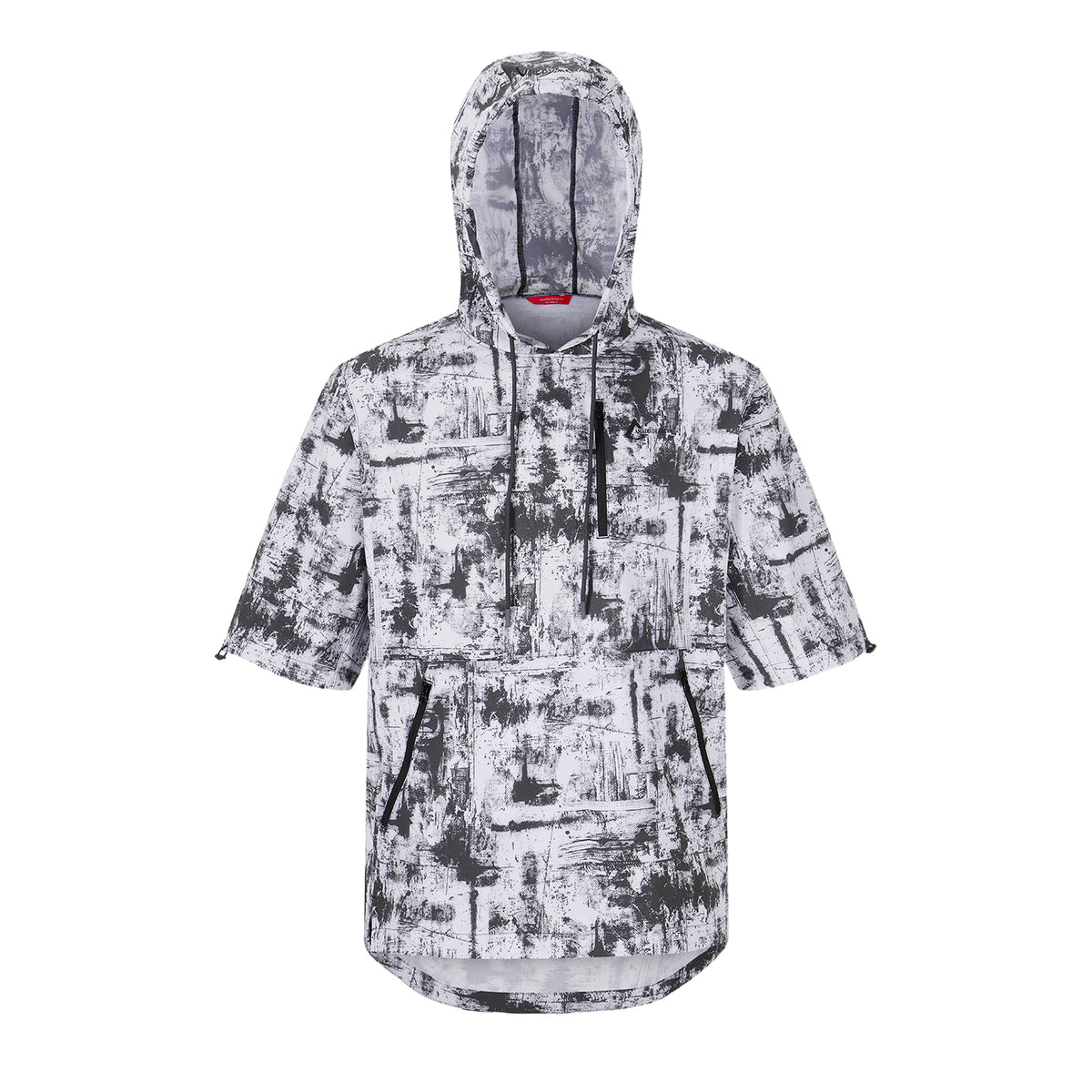 UPF 100+ Short Sleeve Fishing Hoodie for Men, Professional Sun Protection Shirt with YKK Zipper, Quick Dry Breathable 4-Way Stretch Outdoor Fishing Apparel 3337