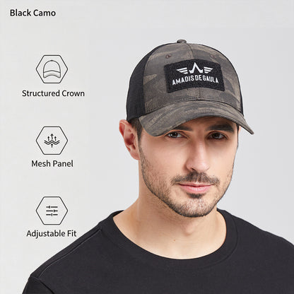Performance Fishing Cap – Breathable Mesh Hat with UV Sun Protection & Adjustable Fit