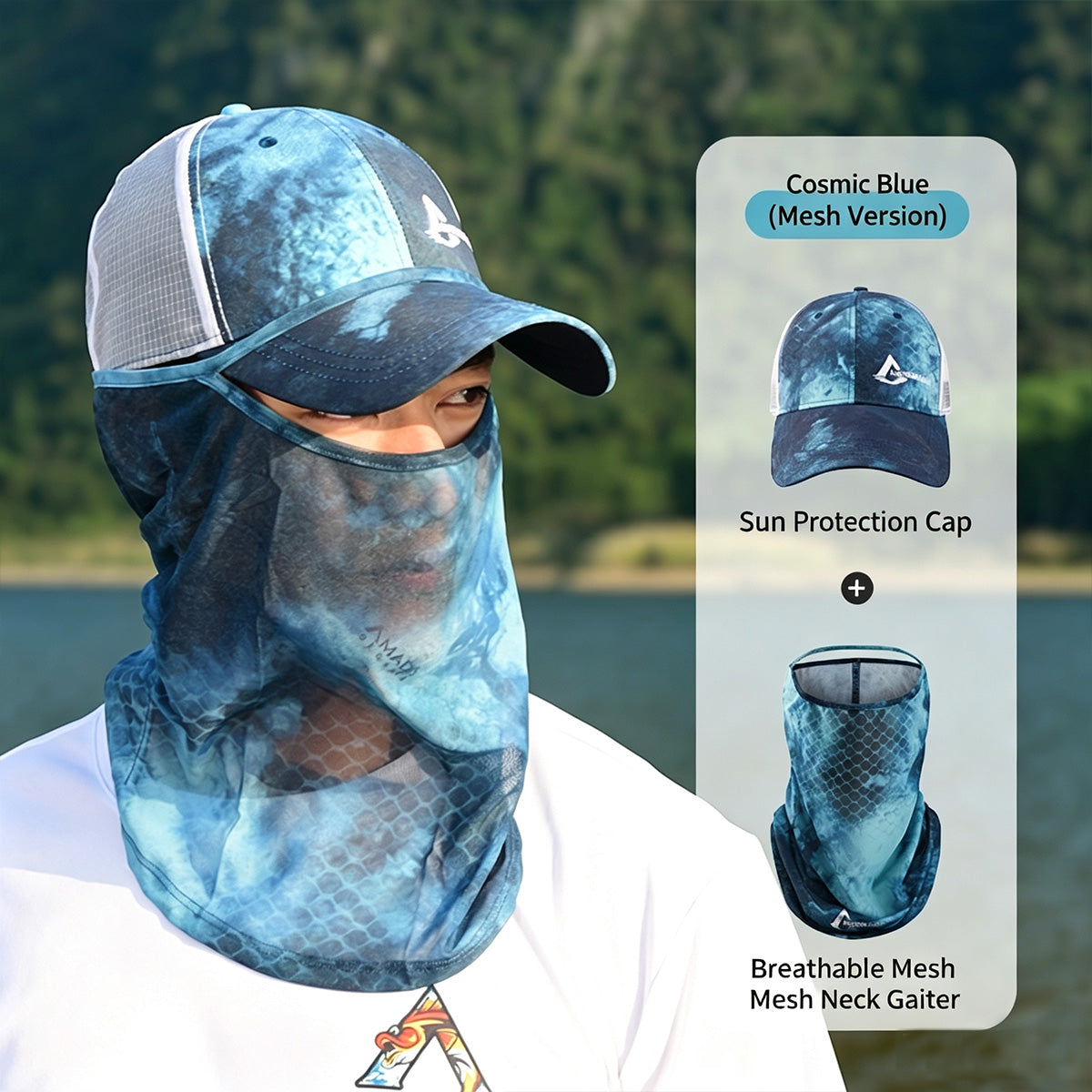 Outdoor Angler Cap – Lightweight Breathable Fishing Hat with UPF 50+ Sun Protection