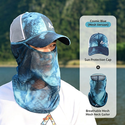 Outdoor Angler Cap – Lightweight Breathable Fishing Hat with UPF 50+ Sun Protection