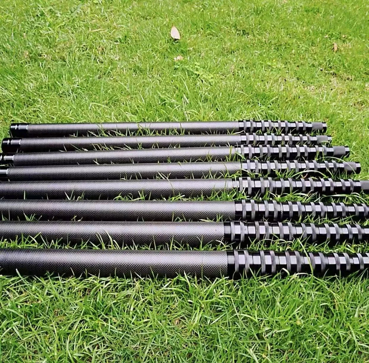 New Upgraded Fishing Landing Net,Fiberglass Pole, Alloy Lock,Quick-Release Net Head