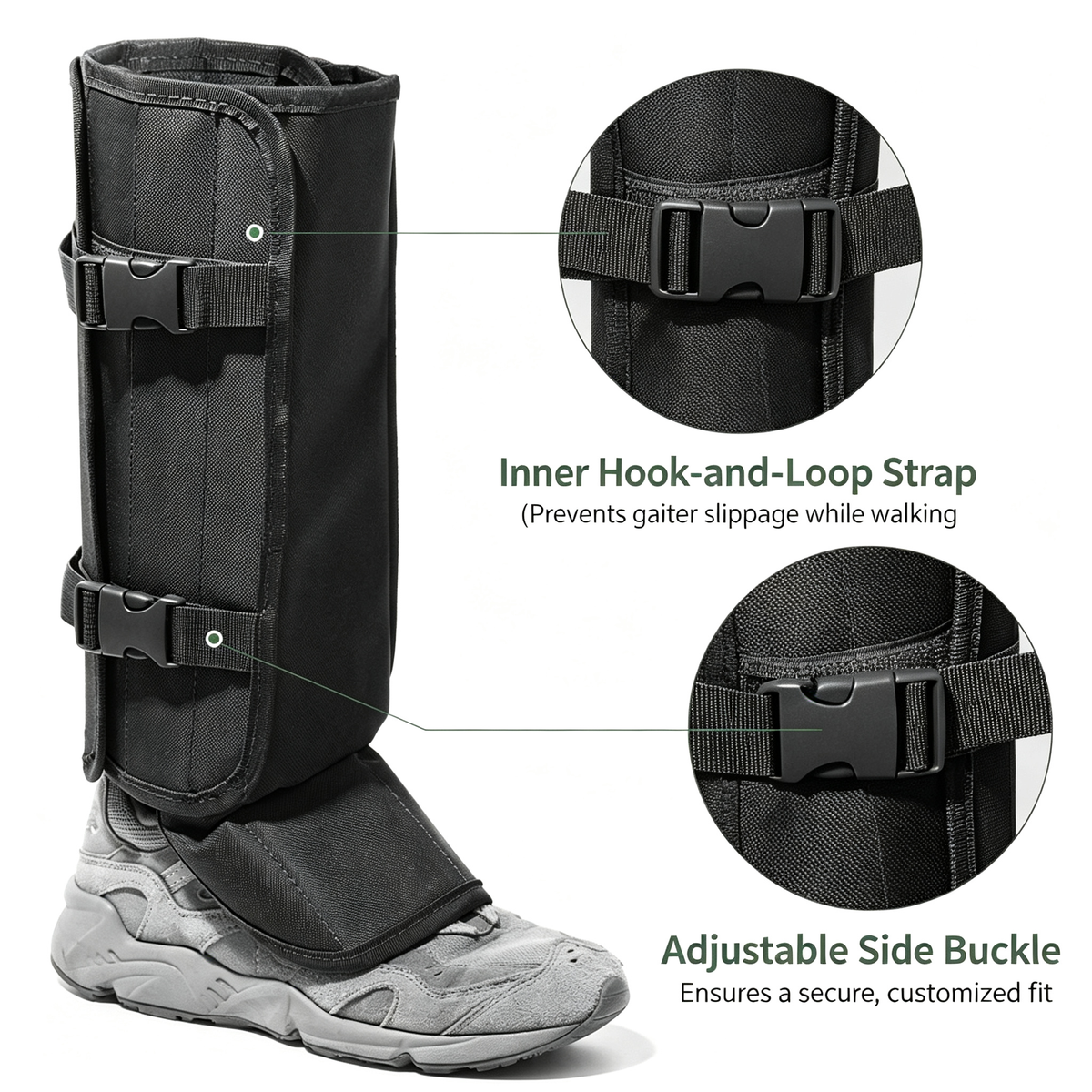 Outdoor Anti-Puncture Leg Gaiters for Hiking & Fishing