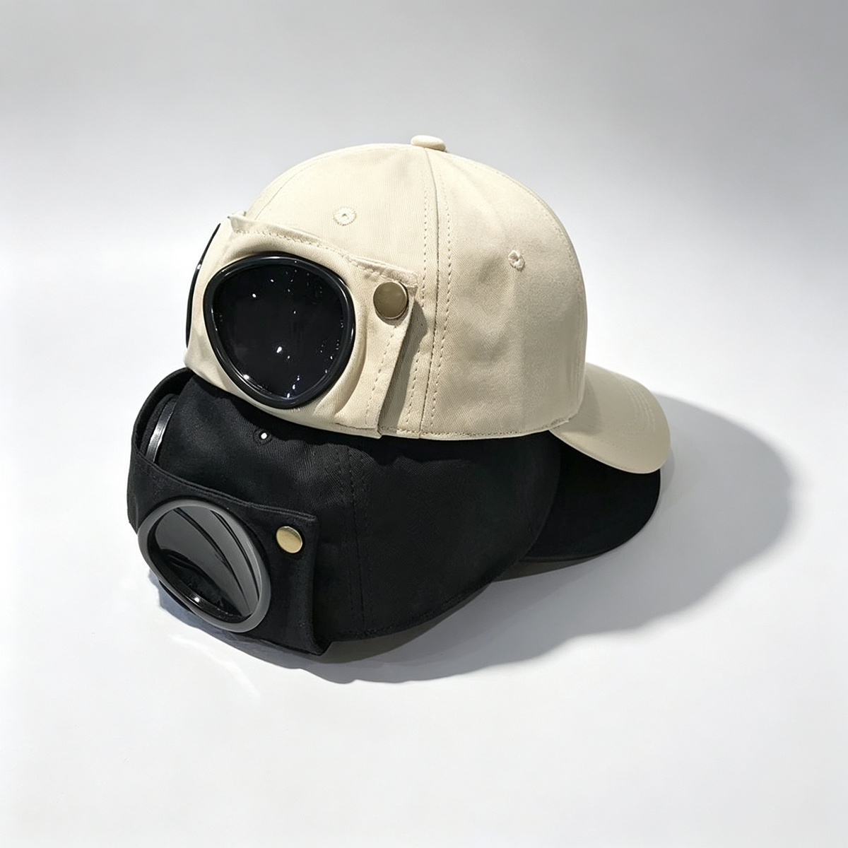 Pilot Goggle Baseball Cap with UV Protection