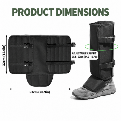 Outdoor Anti-Puncture Leg Gaiters for Hiking & Fishing